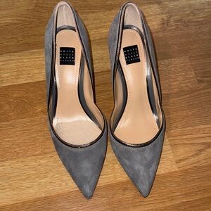 White House Black Market Charcoal Heels